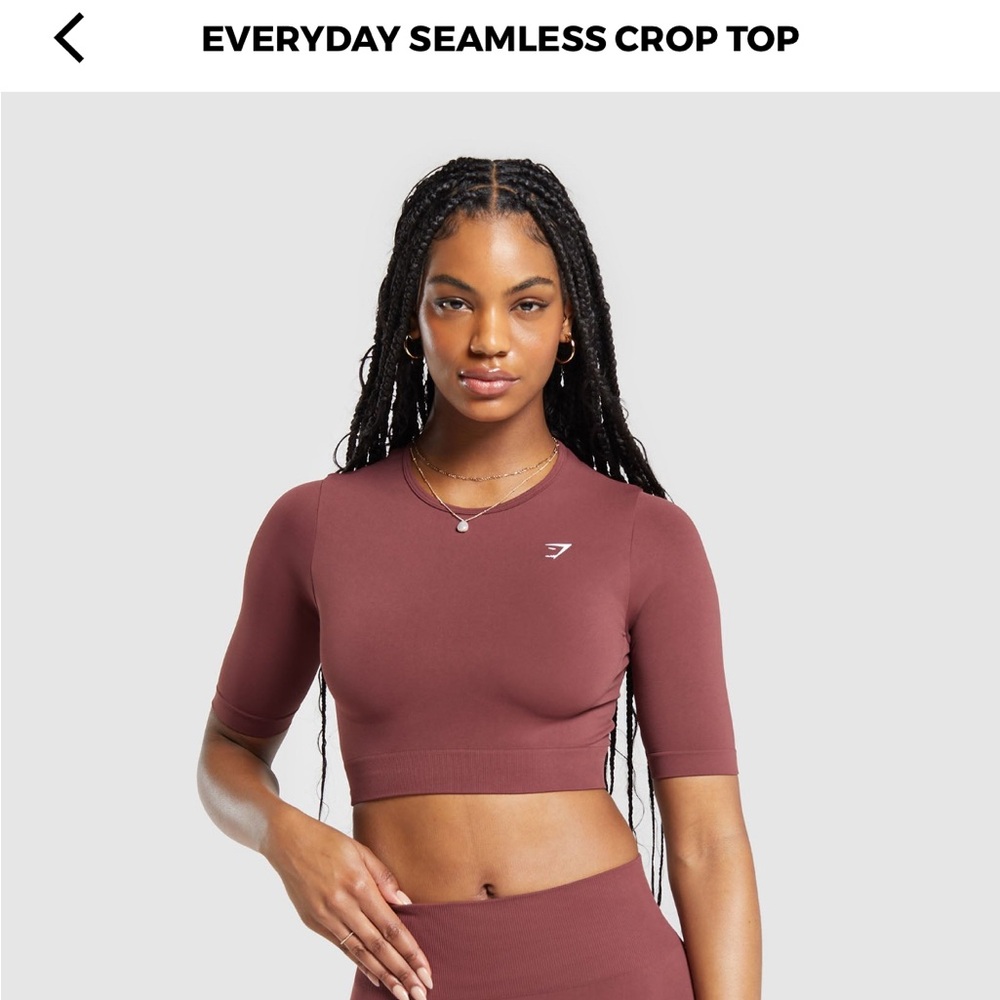 Gymshark Everyday Seamless Crop Top